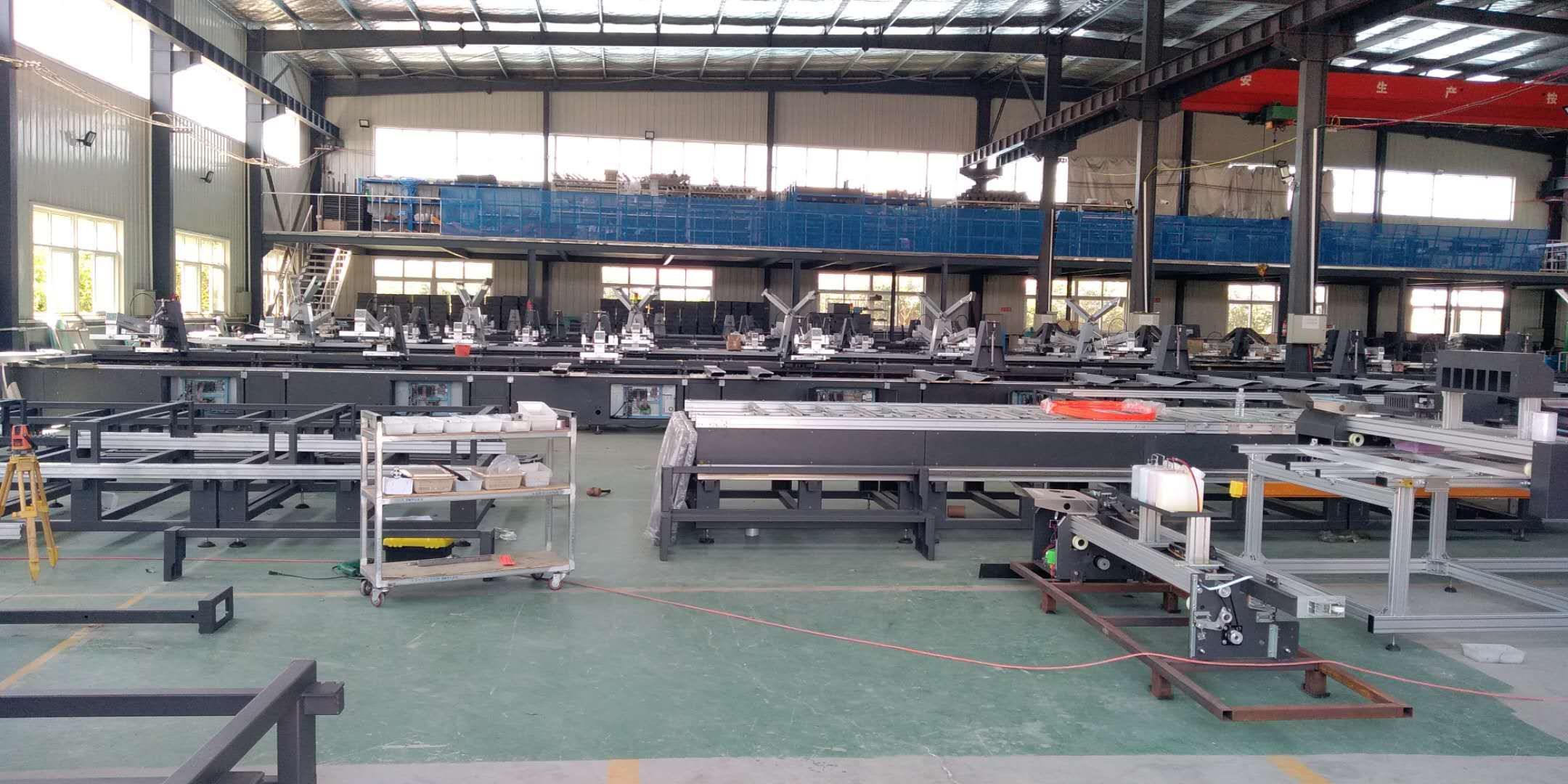 Phân xưởng sản xuất máy in lạu tự động oval
