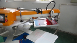HJD-A2圓形絲綢打印機（1種顏色/ 2種顏色）